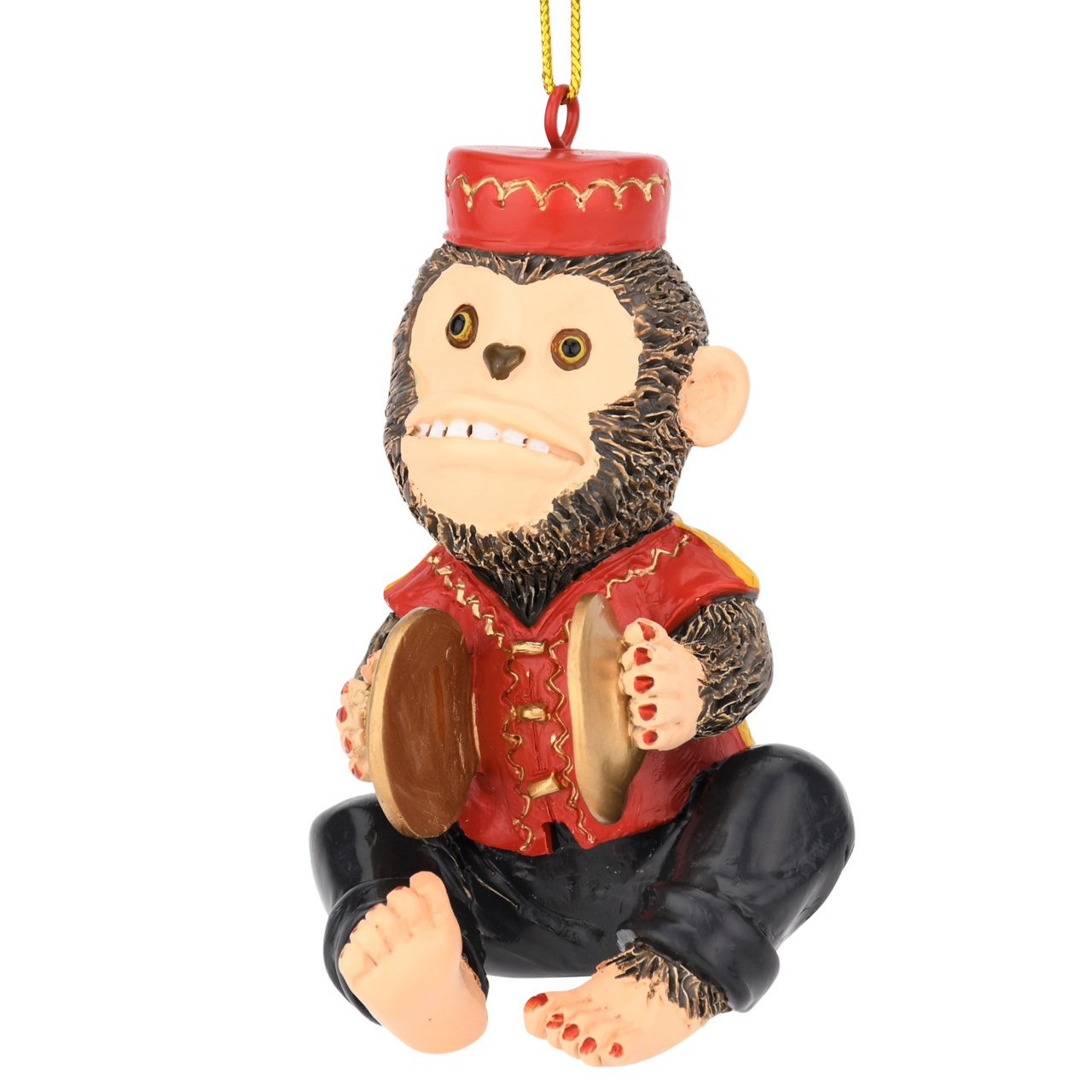 Tree Buddees Cymbals Monkey Unique Retro Toy Christmas Ornaments